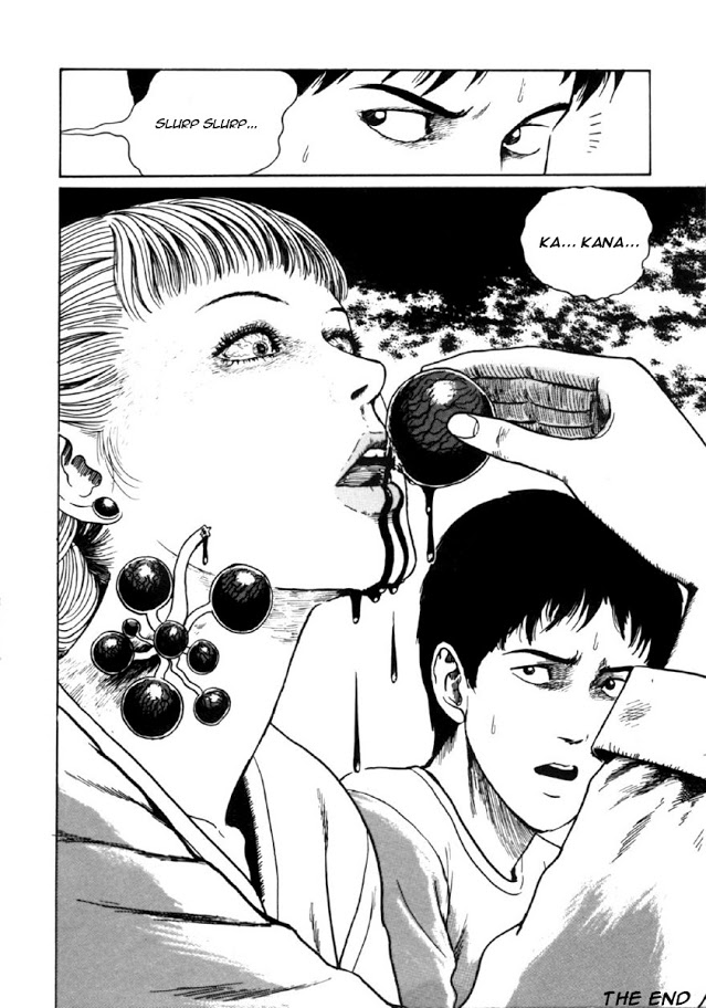 Itou Junji Kyoufu Manga Collection Chapter 8.1 page 59 - Vol.8 Chapter 1: Blood-bubble Bushes
