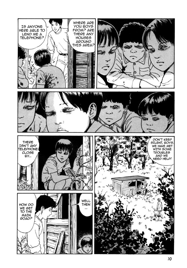 Itou Junji Kyoufu Manga Collection Chapter 8.1 page 8 - Vol.8 Chapter 1: Blood-bubble Bushes