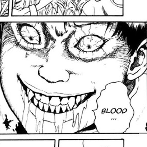 Itou Junji Kyoufu Manga Collection Vol.8 Chapter 1: Blood-bubble Bushes cover