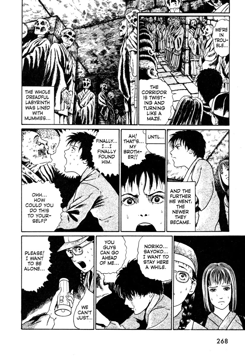 Itou Junji Kyoufu Manga Collection Chapter 8.2 page 28 - Vol.8 Chapter 2: Unbearable Labyrinth