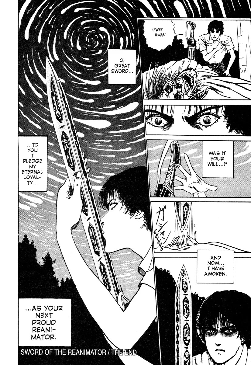 Itou Junji Kyoufu Manga Collection Chapter 8.3 page 30 - Vol.8 Chapter 3: Sword of the Reanimator