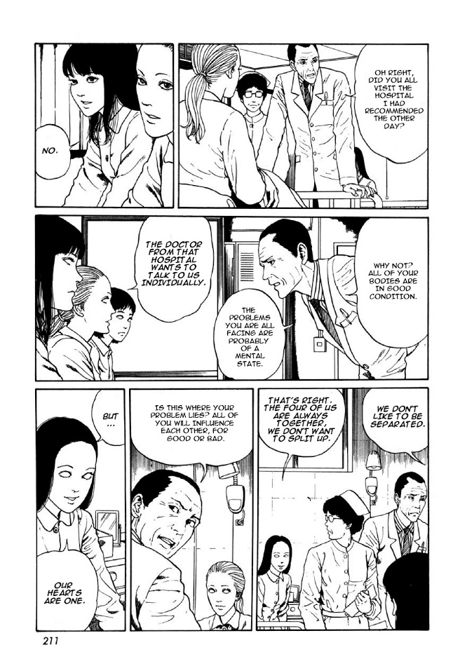 Itou Junji Kyoufu Manga Collection Vol.8 Chapter 7 page 13 - Vol.8 Chapter 7: The Conversation Room