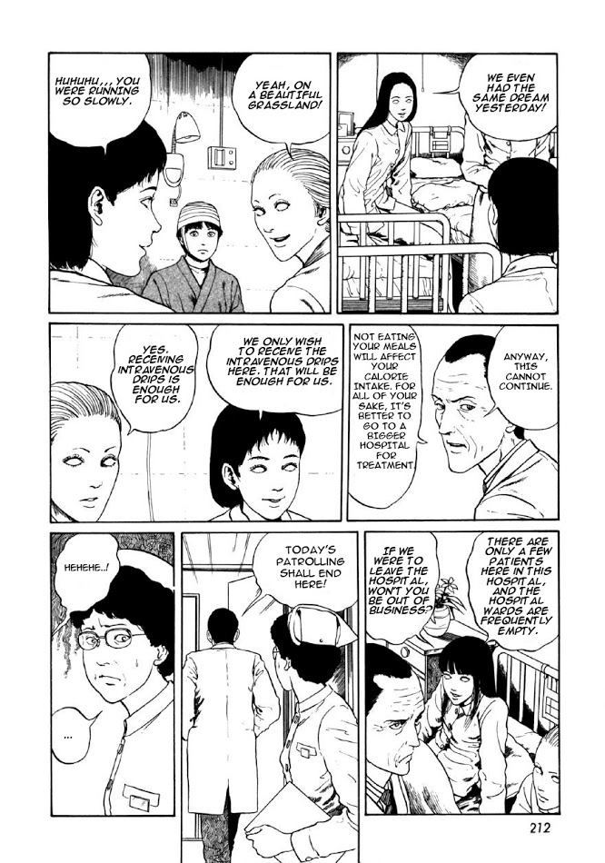 Itou Junji Kyoufu Manga Collection Vol.8 Chapter 7 page 14 - Vol.8 Chapter 7: The Conversation Room