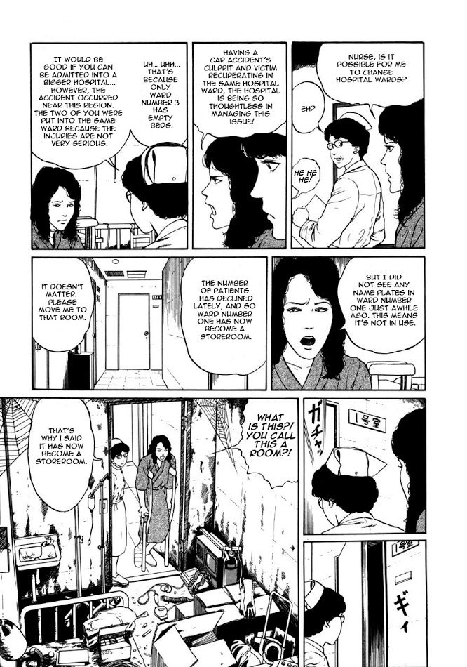 Itou Junji Kyoufu Manga Collection Vol.8 Chapter 7 page 15 - Vol.8 Chapter 7: The Conversation Room