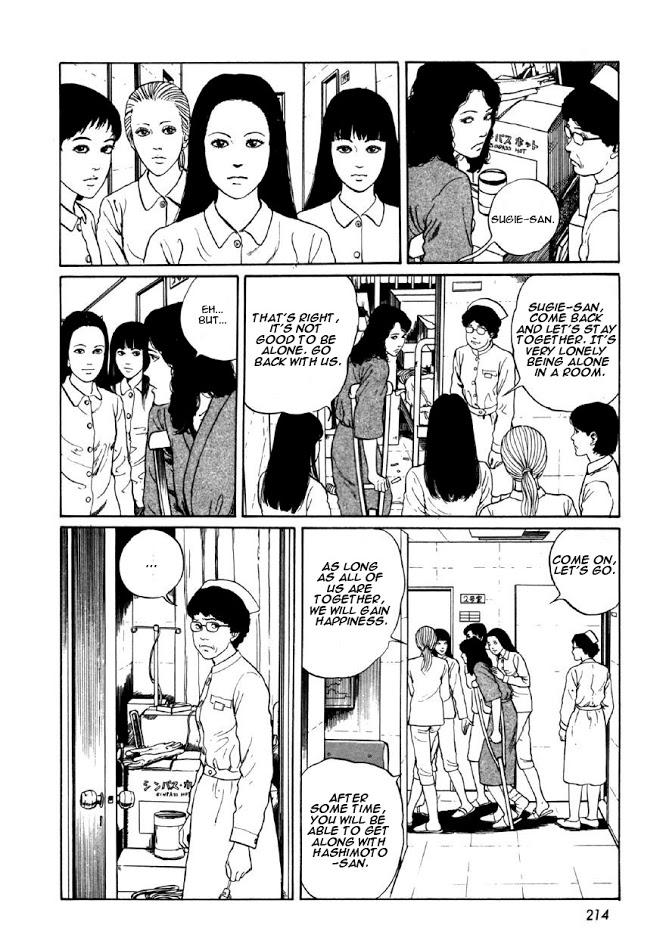 Itou Junji Kyoufu Manga Collection Vol.8 Chapter 7 page 16 - Vol.8 Chapter 7: The Conversation Room