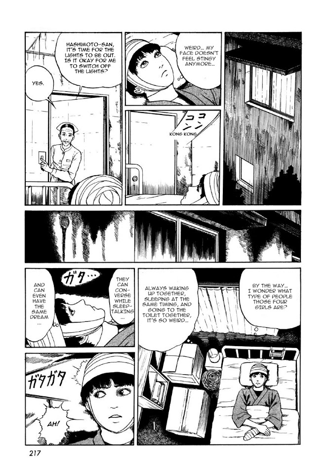 Itou Junji Kyoufu Manga Collection Vol.8 Chapter 7 page 19 - Vol.8 Chapter 7: The Conversation Room