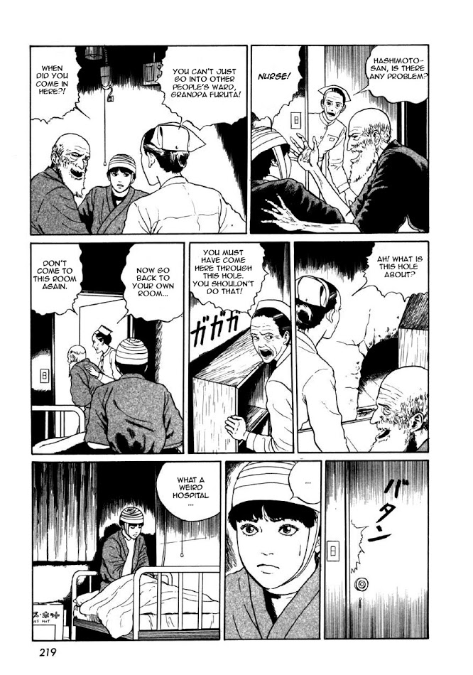 Itou Junji Kyoufu Manga Collection Vol.8 Chapter 7 page 21 - Vol.8 Chapter 7: The Conversation Room