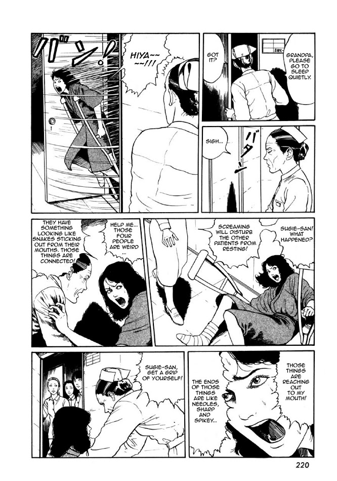 Itou Junji Kyoufu Manga Collection Vol.8 Chapter 7 page 22 - Vol.8 Chapter 7: The Conversation Room