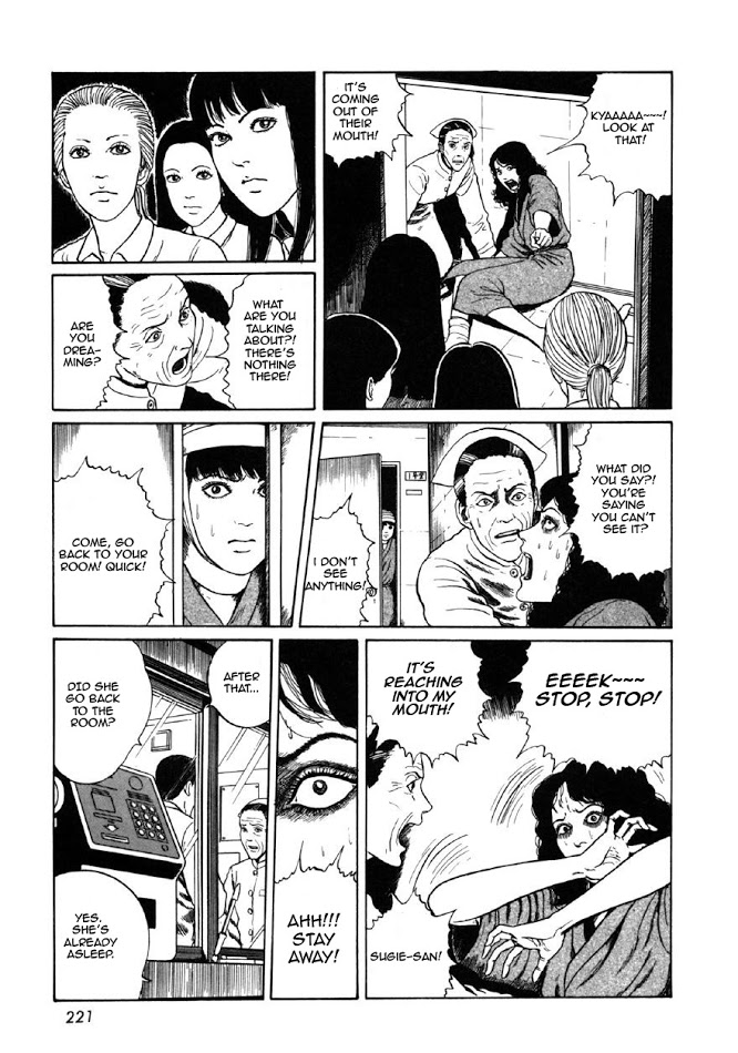 Itou Junji Kyoufu Manga Collection Vol.8 Chapter 7 page 23 - Vol.8 Chapter 7: The Conversation Room