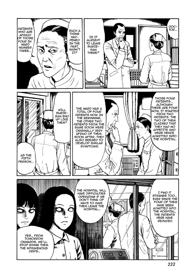 Itou Junji Kyoufu Manga Collection Vol.8 Chapter 7 page 24 - Vol.8 Chapter 7: The Conversation Room