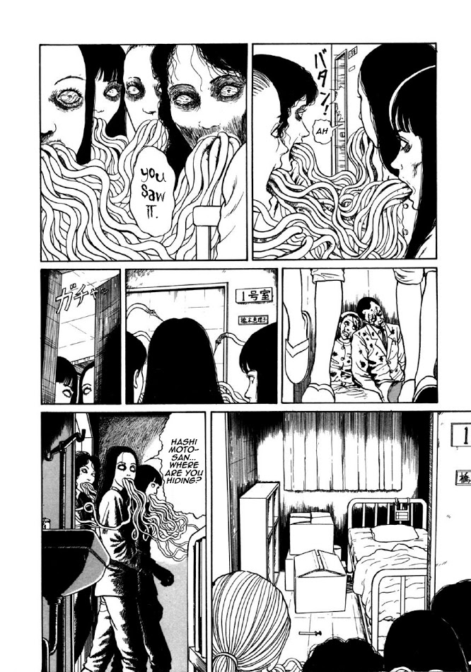 Itou Junji Kyoufu Manga Collection Vol.8 Chapter 7 page 28 - Vol.8 Chapter 7: The Conversation Room