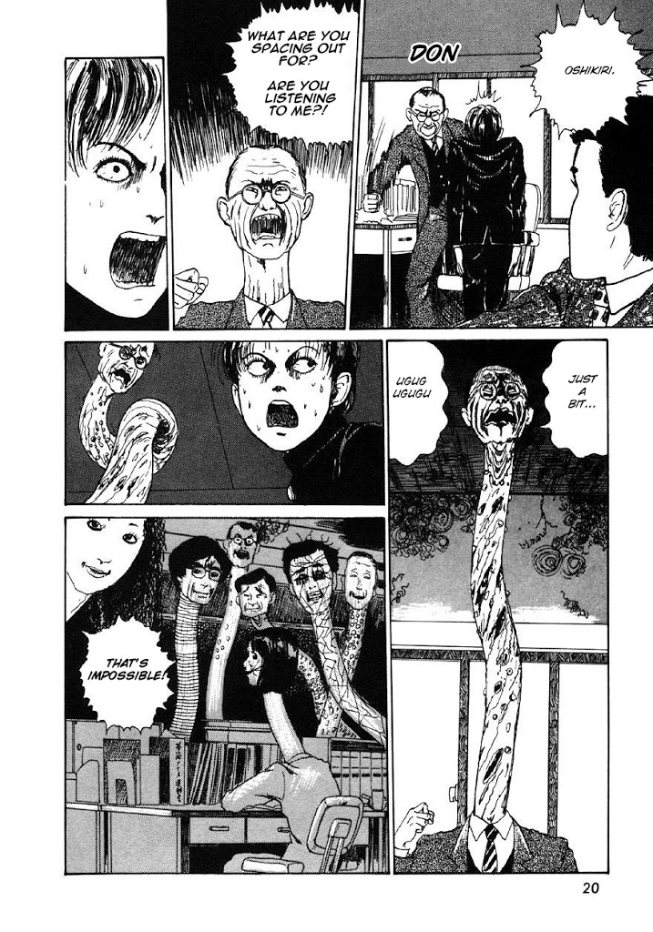 Itou Junji Kyoufu Manga Collection Chapter 9.1 page 18 - Vol.9 Chapter 1: Hallucinations