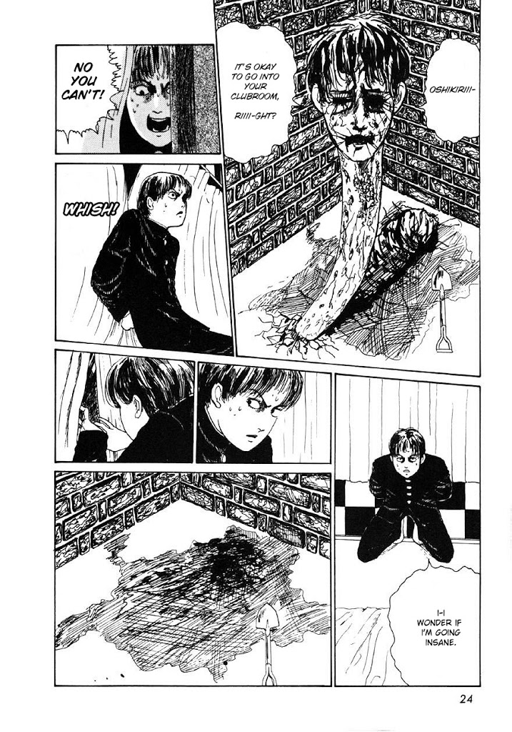 Itou Junji Kyoufu Manga Collection Chapter 9.1 page 22 - Vol.9 Chapter 1: Hallucinations