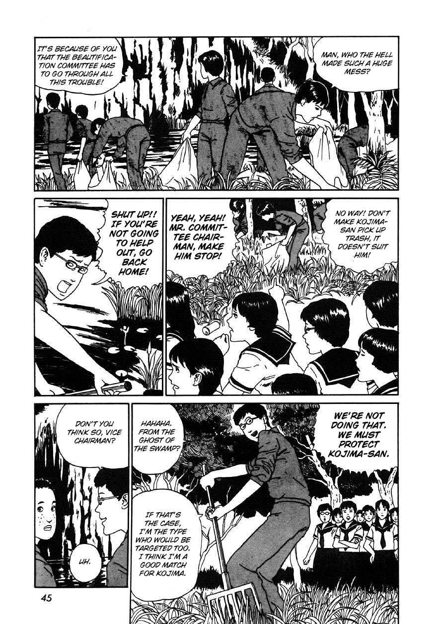 Itou Junji Kyoufu Manga Collection Chapter 9.2 page 11 - Vol.9 Chapter 2: Bog of the Living Dead