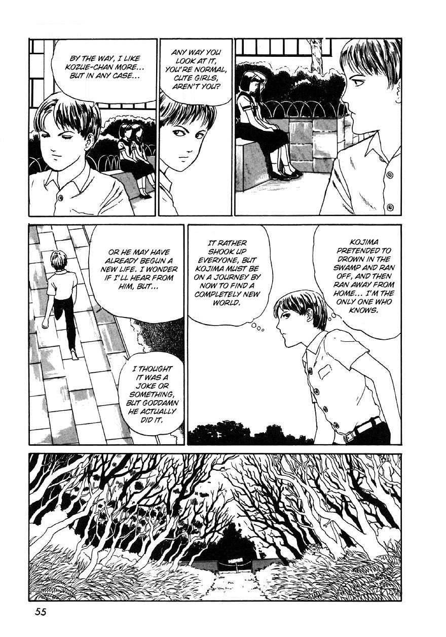 Itou Junji Kyoufu Manga Collection Chapter 9.2 page 21 - Vol.9 Chapter 2: Bog of the Living Dead