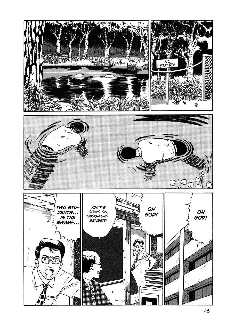 Itou Junji Kyoufu Manga Collection Chapter 9.2 page 22 - Vol.9 Chapter 2: Bog of the Living Dead