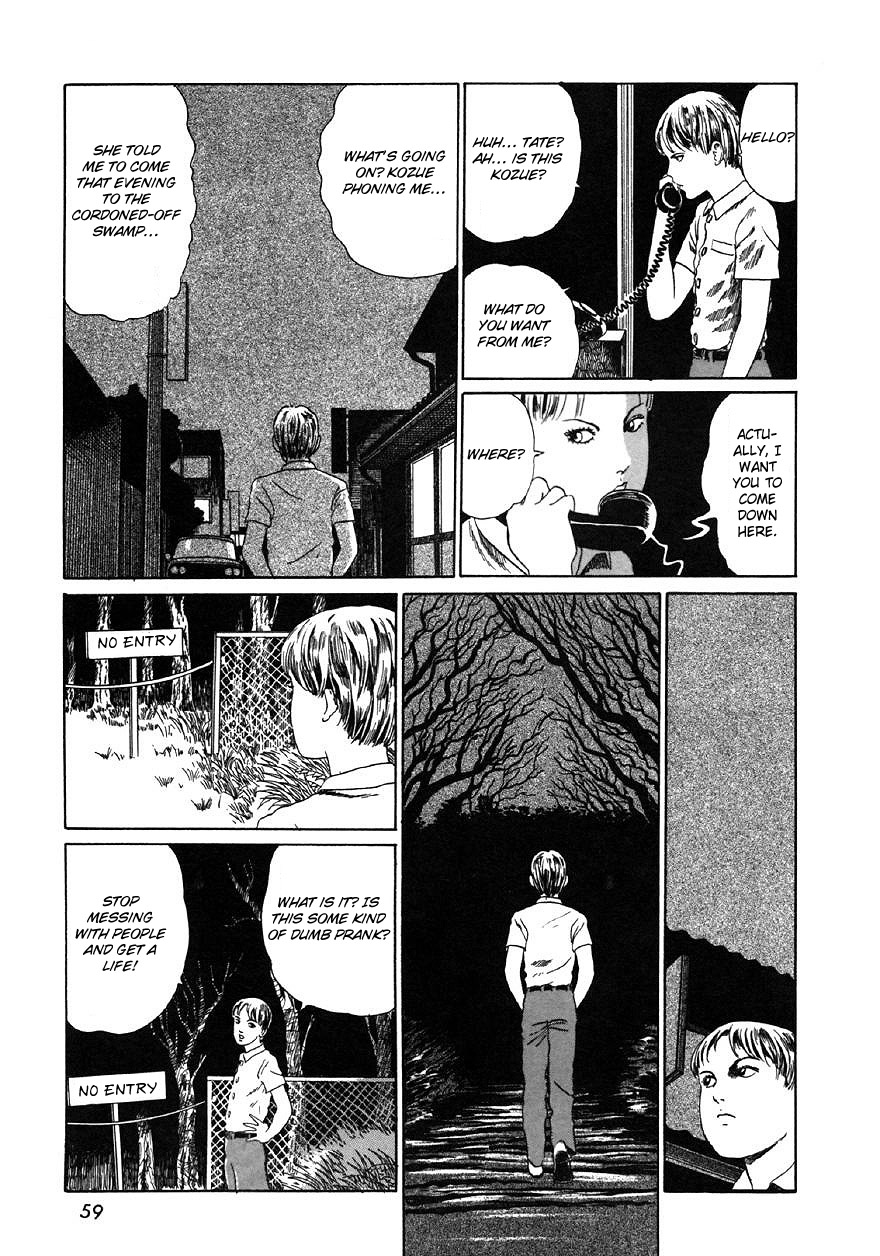 Itou Junji Kyoufu Manga Collection Chapter 9.2 page 25 - Vol.9 Chapter 2: Bog of the Living Dead
