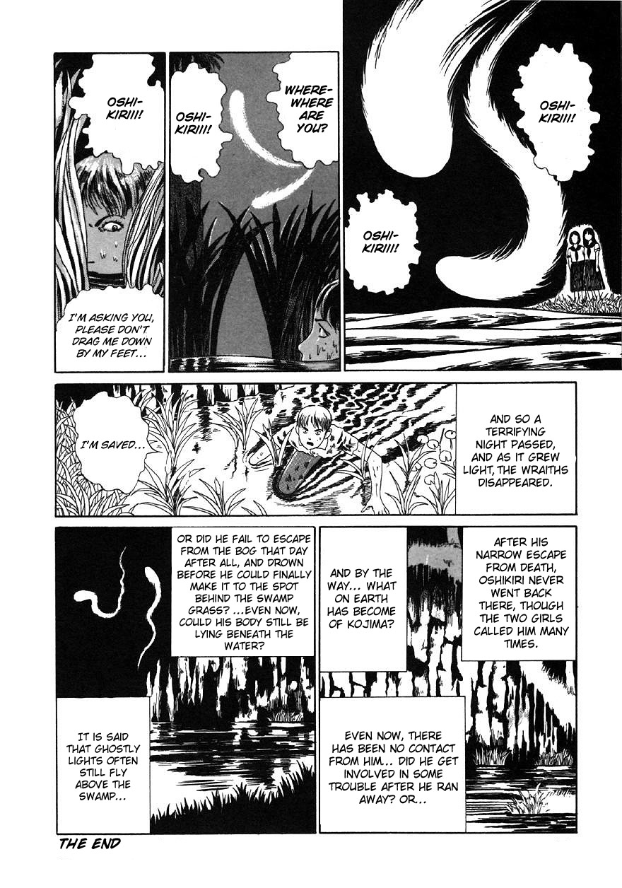Itou Junji Kyoufu Manga Collection Chapter 9.2 page 32 - Vol.9 Chapter 2: Bog of the Living Dead