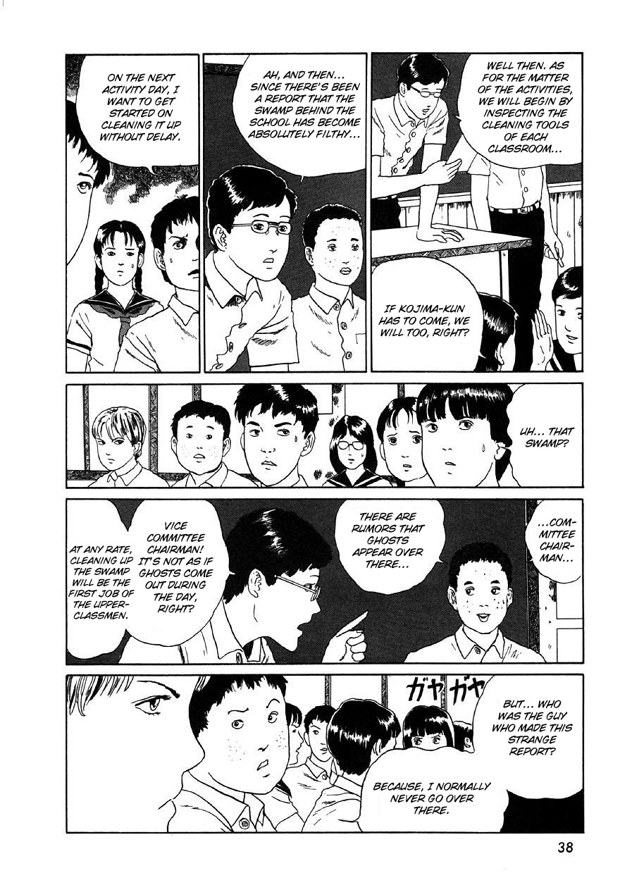 Itou Junji Kyoufu Manga Collection Chapter 9.2 page 4 - Vol.9 Chapter 2: Bog of the Living Dead