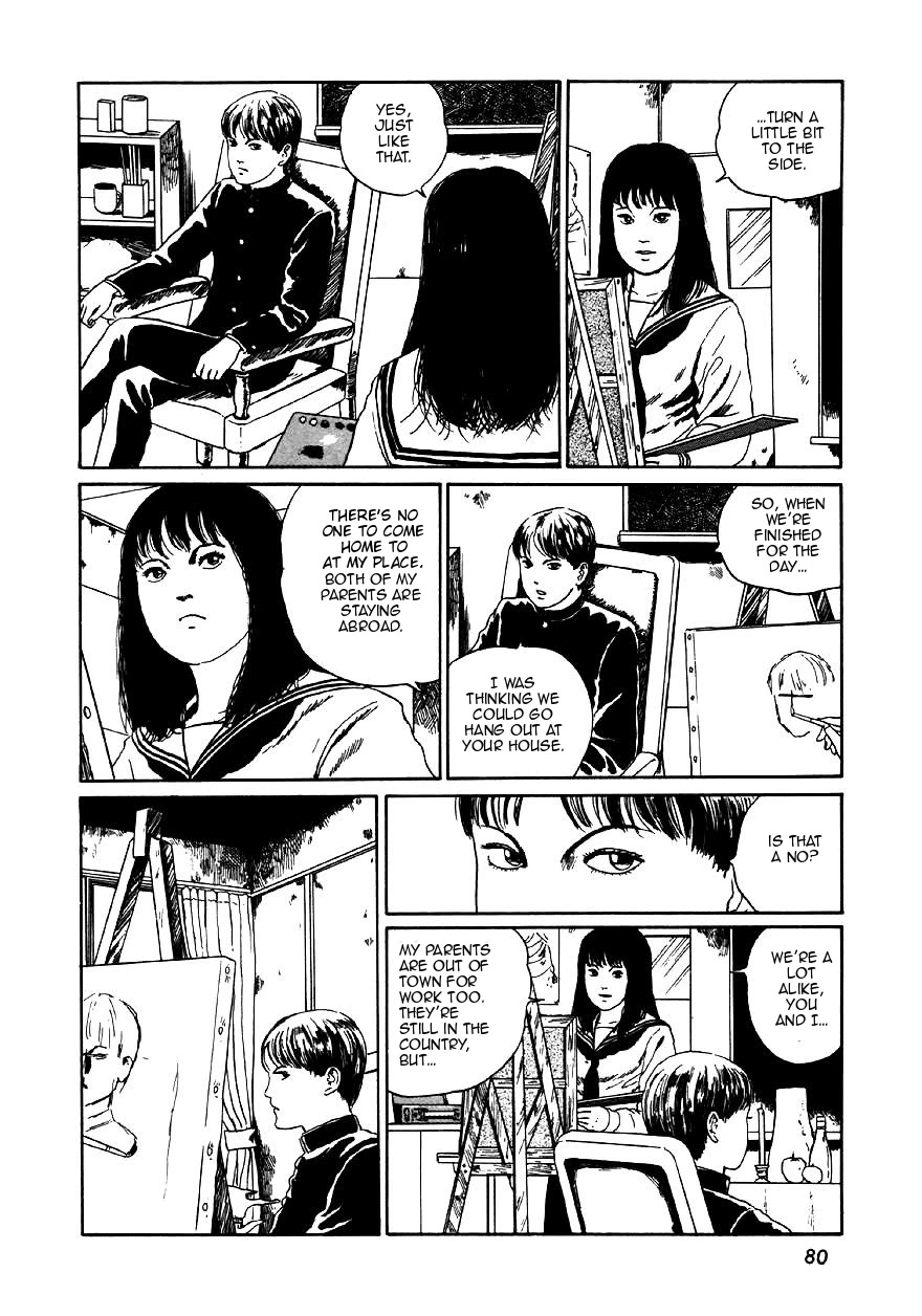 Itou Junji Kyoufu Manga Collection Chapter 9.3 page 14 - Vol.9 Chapter 3: Penpal