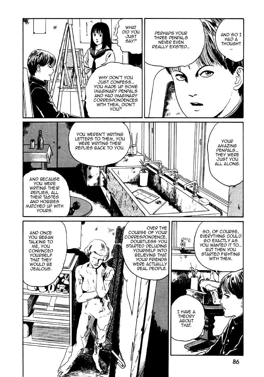 Itou Junji Kyoufu Manga Collection Chapter 9.3 page 20 - Vol.9 Chapter 3: Penpal
