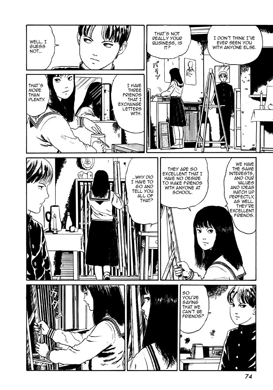 Itou Junji Kyoufu Manga Collection Chapter 9.3 page 8 - Vol.9 Chapter 3: Penpal