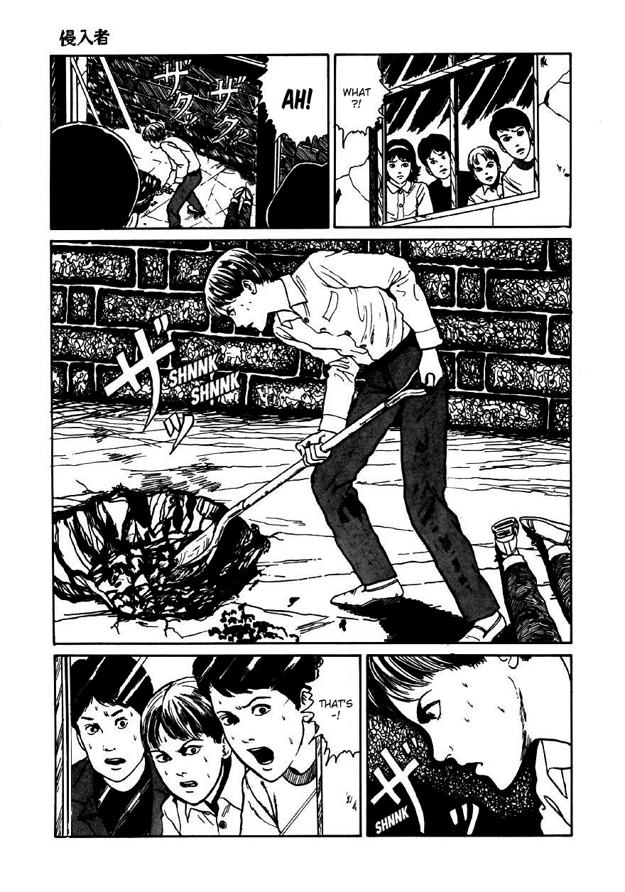 Itou Junji Kyoufu Manga Collection Chapter 9.4 page 21 - Vol.9 Chapter 4: Intruder