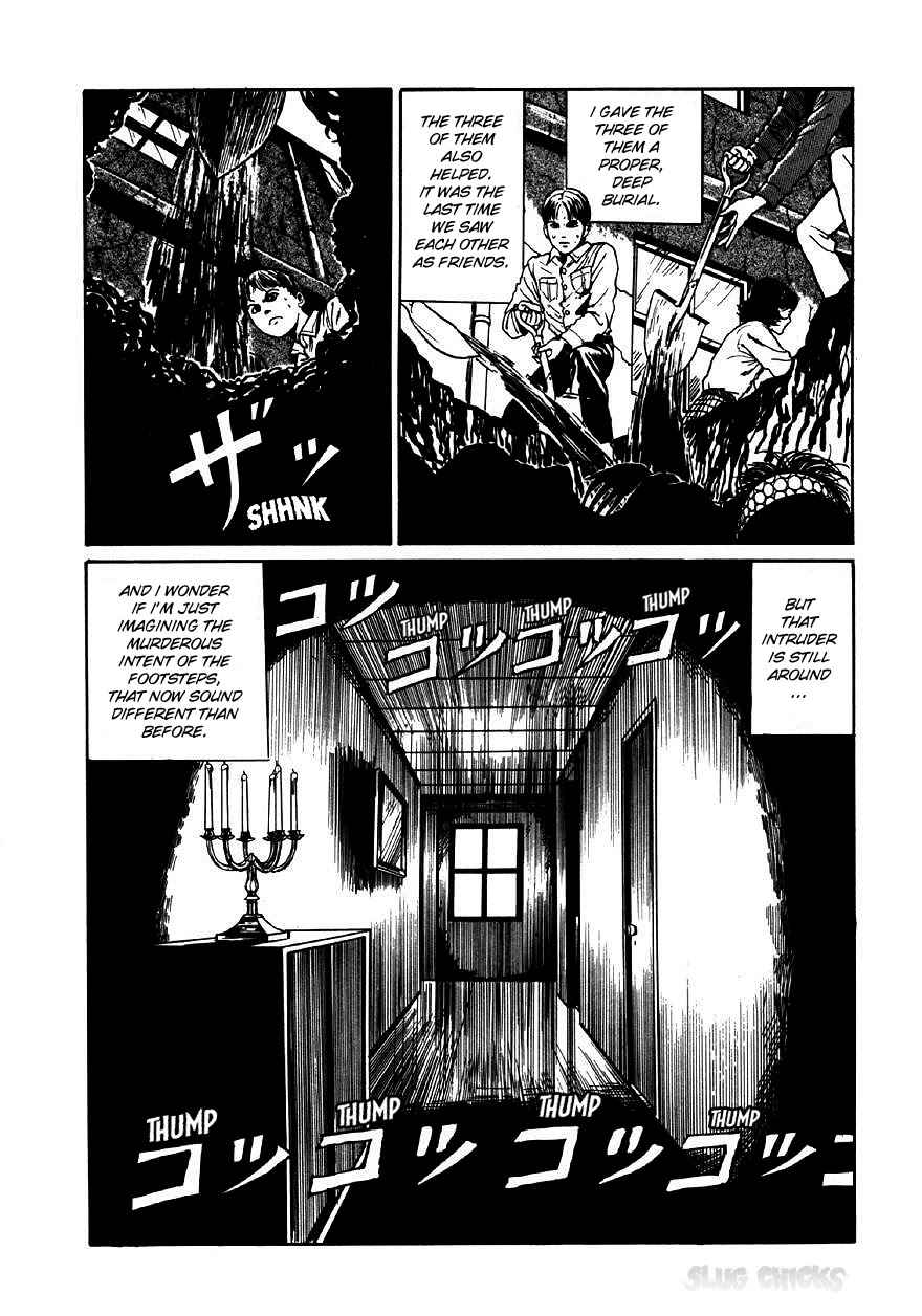 Itou Junji Kyoufu Manga Collection Chapter 9.4 page 32 - Vol.9 Chapter 4: Intruder