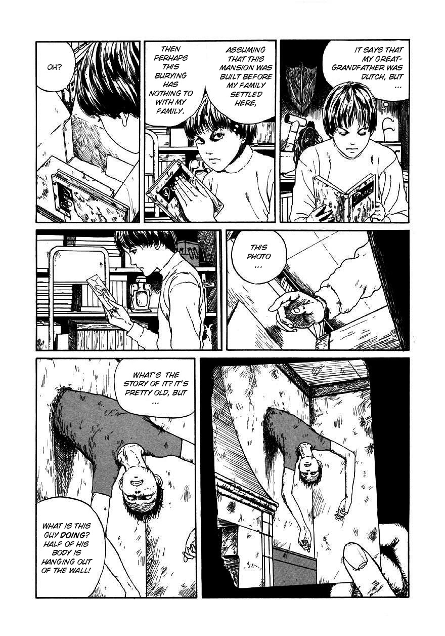 Itou Junji Kyoufu Manga Collection Chapter 9.6 page 10 - Vol.9 Chapter 6: Further Tales of Oshikiri: Walls