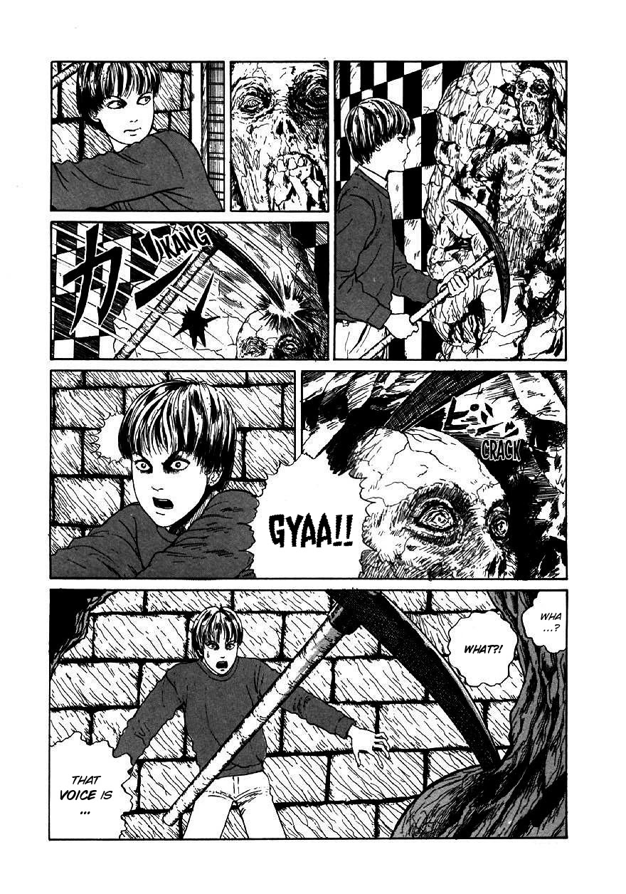 Itou Junji Kyoufu Manga Collection Chapter 9.6 page 16 - Vol.9 Chapter 6: Further Tales of Oshikiri: Walls