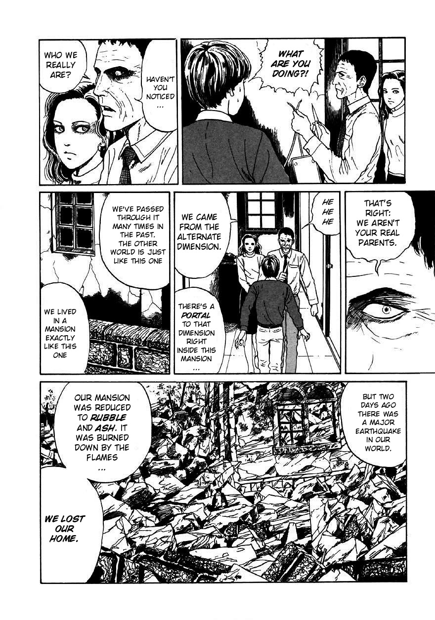Itou Junji Kyoufu Manga Collection Chapter 9.6 page 26 - Vol.9 Chapter 6: Further Tales of Oshikiri: Walls