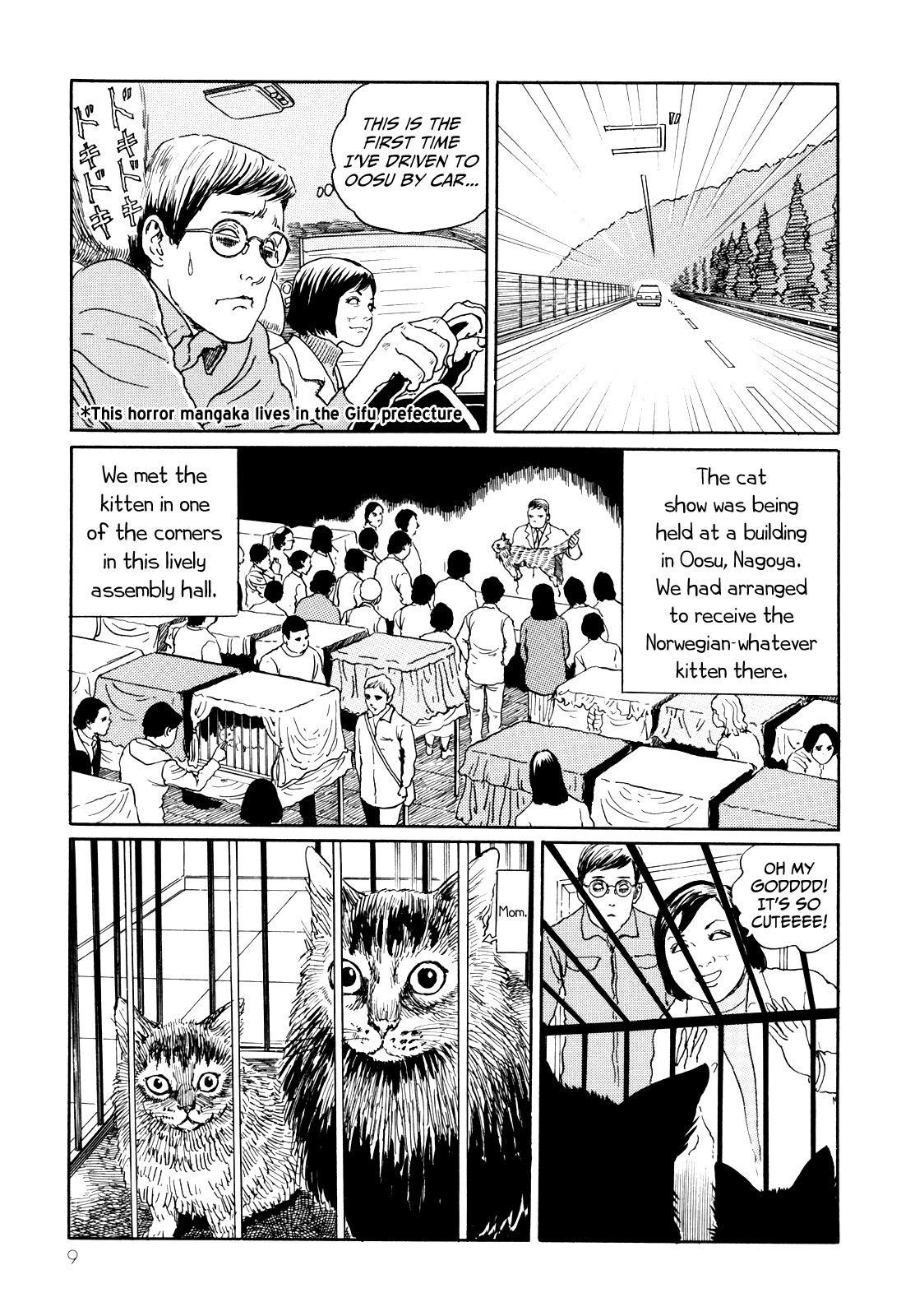 Itou Junji no Neko Nikki: Yon & Mu Chapter 1 page 11 - Chapter 1: Muu Arrives