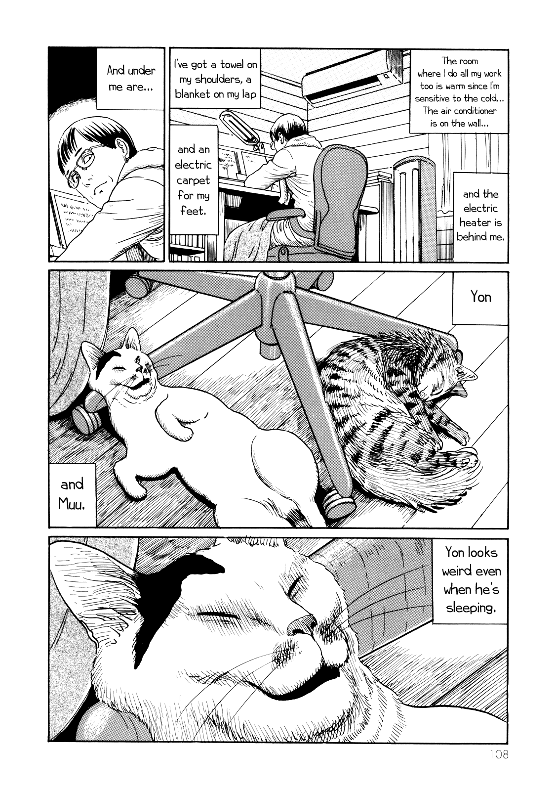 Itou Junji no Neko Nikki: Yon & Mu Chapter 10 page 8 - Chapter 10: Don't Step on Poop, Don't Step on Snot, Don't Step on Cats