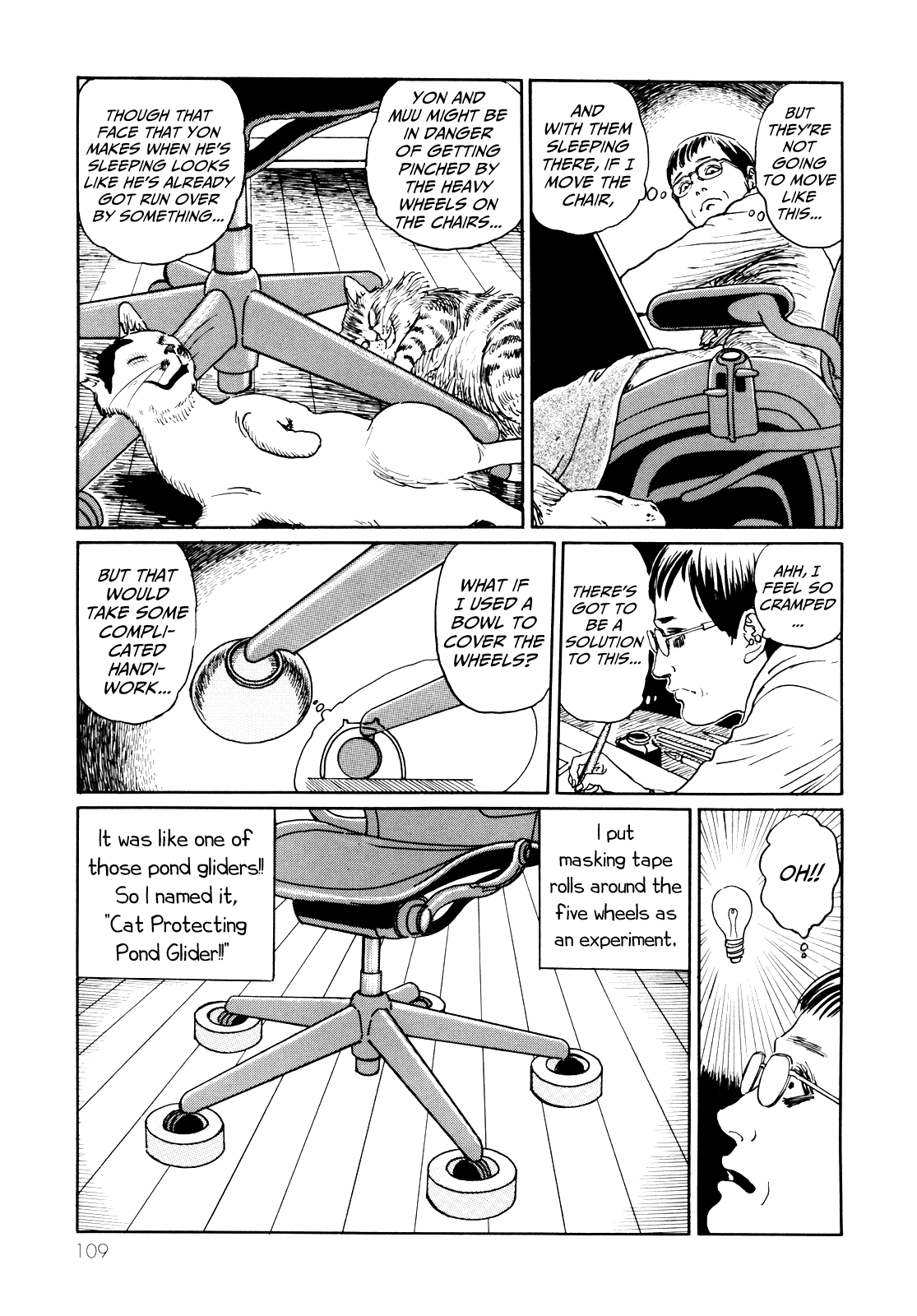 Itou Junji no Neko Nikki: Yon & Mu Chapter 10 page 9 - Chapter 10: Don't Step on Poop, Don't Step on Snot, Don't Step on Cats