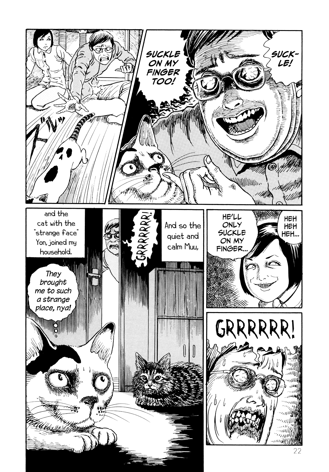 Itou Junji no Neko Nikki: Yon & Mu Chapter 2 page 10 - Chapter 2: Yon Invades