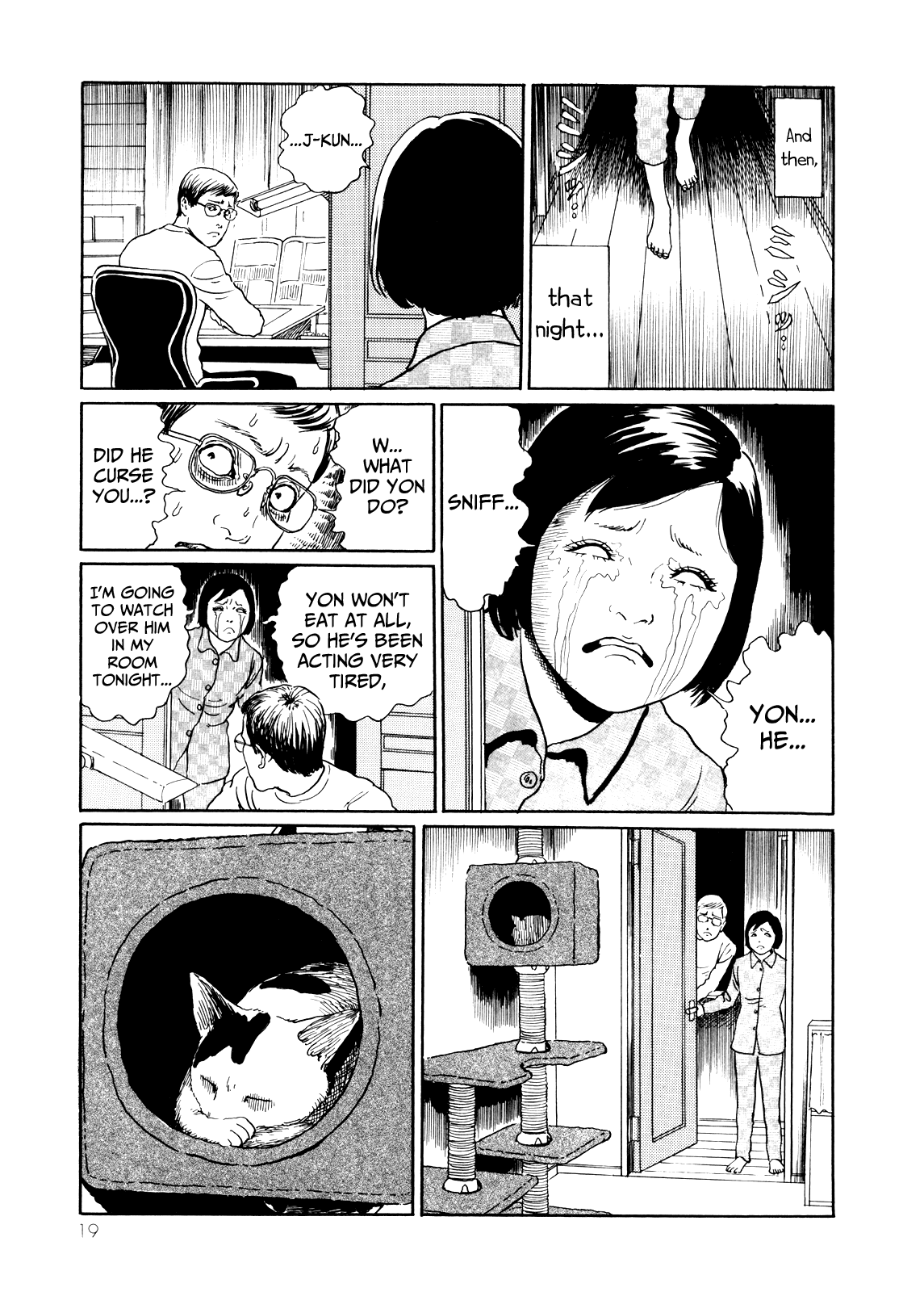 Itou Junji no Neko Nikki: Yon & Mu Chapter 2 page 7 - Chapter 2: Yon Invades