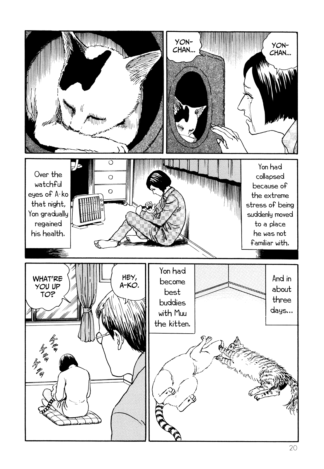 Itou Junji no Neko Nikki: Yon & Mu Chapter 2 page 8 - Chapter 2: Yon Invades