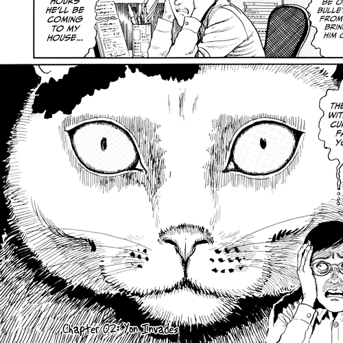 Itou Junji no Neko Nikki: Yon & Mu Chapter 2: Yon Invades cover