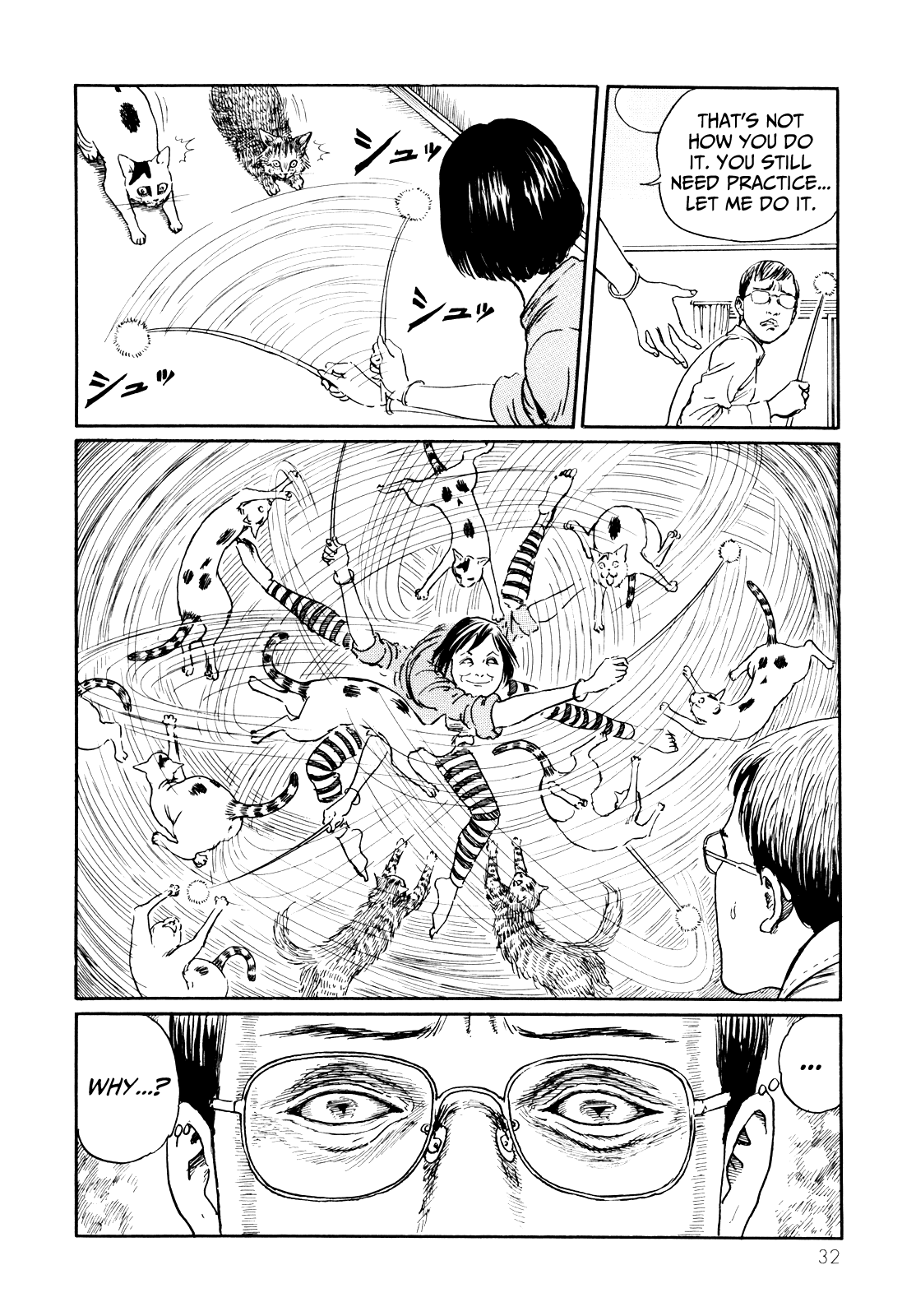 Itou Junji no Neko Nikki: Yon & Mu Chapter 3 page 8 - Chapter 3: An Epic Battle!! Cat Toys