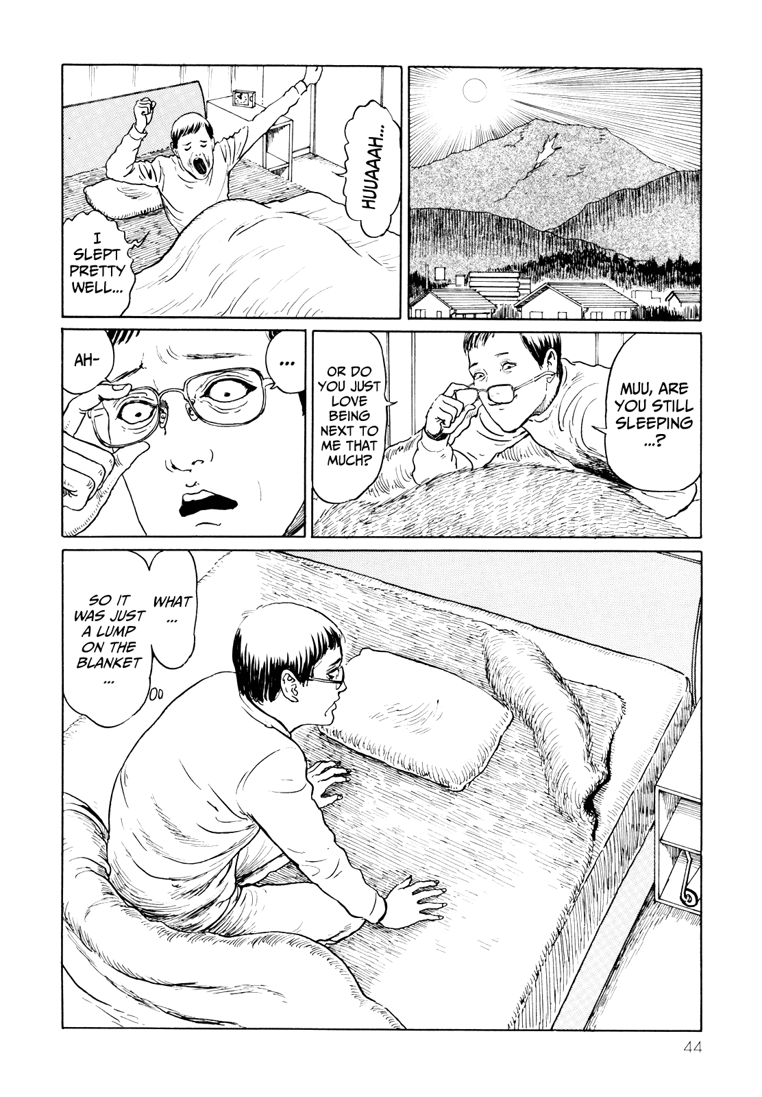Itou Junji no Neko Nikki: Yon & Mu Chapter 4 page 10 - Chapter 4: The Events of a Certain Night