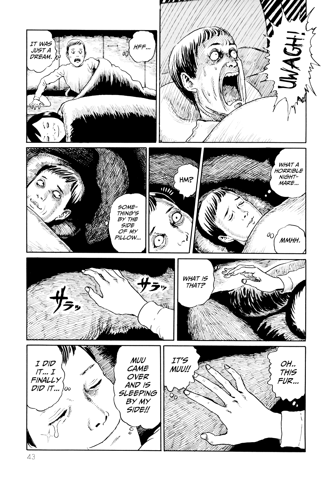 Itou Junji no Neko Nikki: Yon & Mu Chapter 4 page 9 - Chapter 4: The Events of a Certain Night
