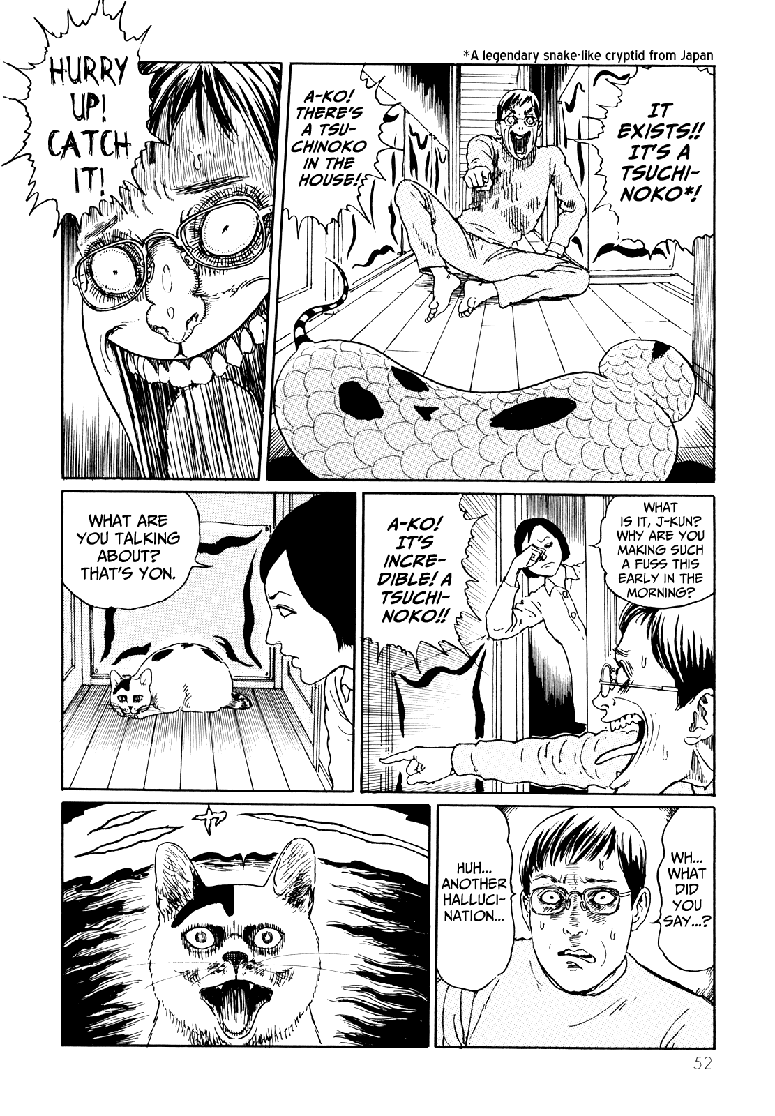 Itou Junji no Neko Nikki: Yon & Mu Chapter 5 page 6 - Chapter 5: Yon is a Really Strange Cat