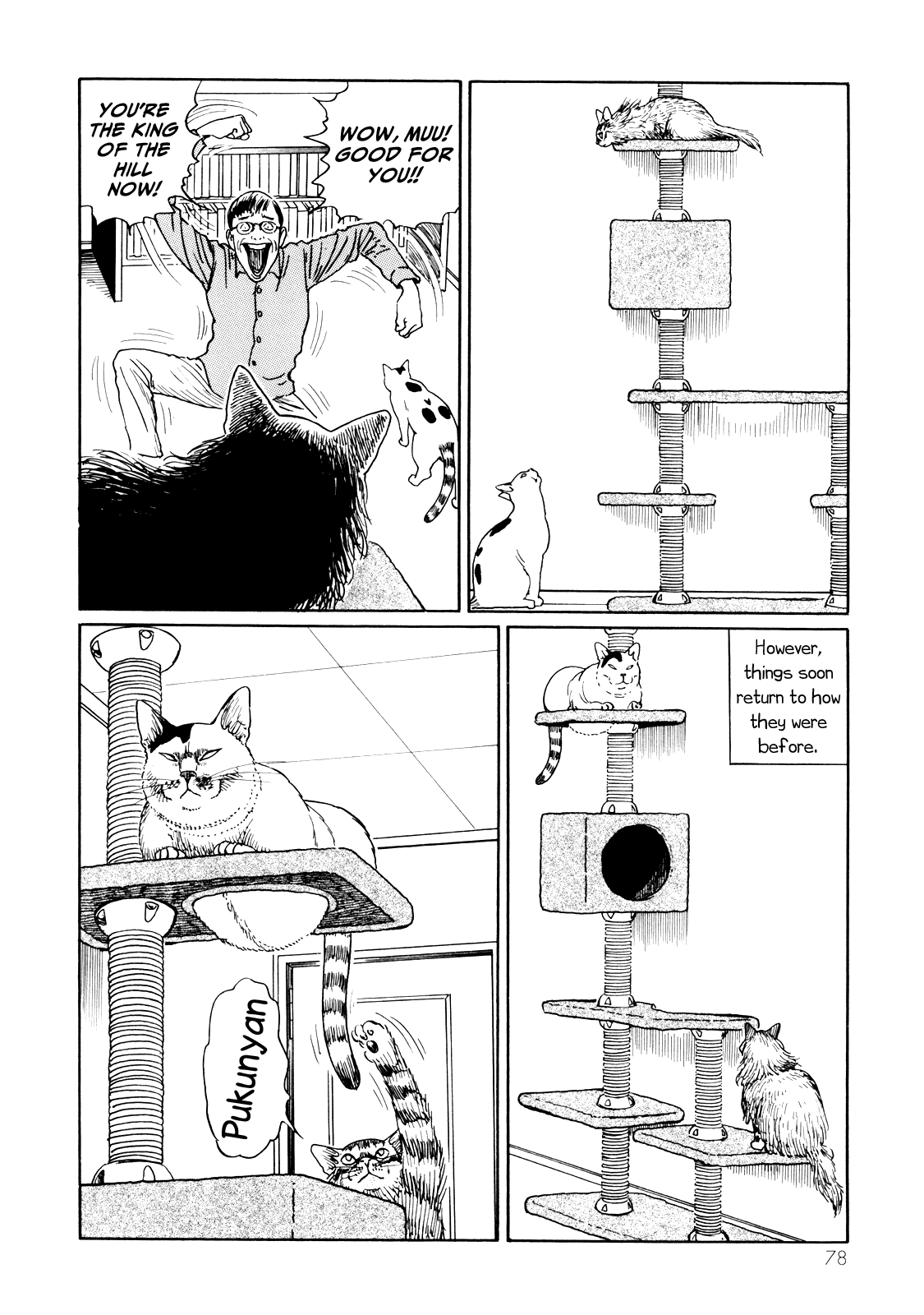 Itou Junji no Neko Nikki: Yon & Mu Chapter 7 page 10 - Chapter 7: King Yon