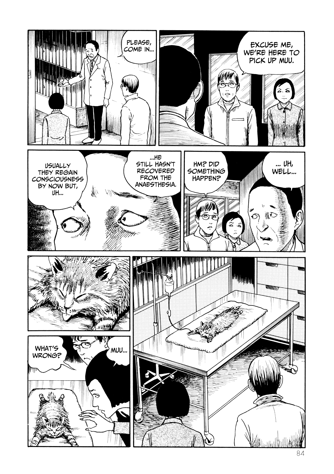 Itou Junji no Neko Nikki: Yon & Mu Chapter 8 page 6 - Chapter 8: The Neutering of Muu