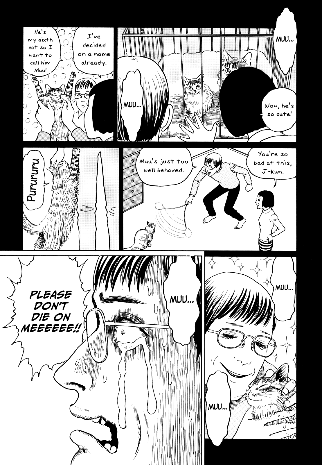 Itou Junji no Neko Nikki: Yon & Mu Chapter 8 page 8 - Chapter 8: The Neutering of Muu