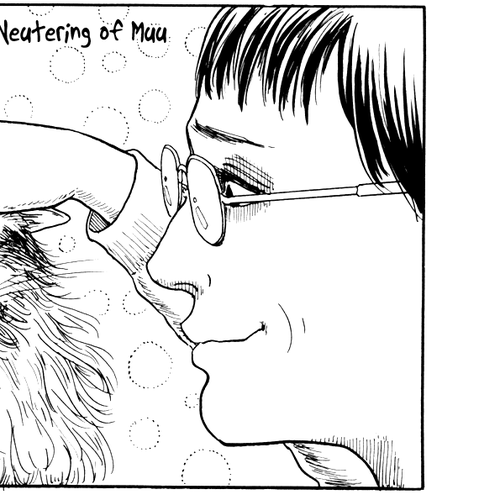 Itou Junji no Neko Nikki: Yon & Mu Chapter 8: The Neutering of Muu cover