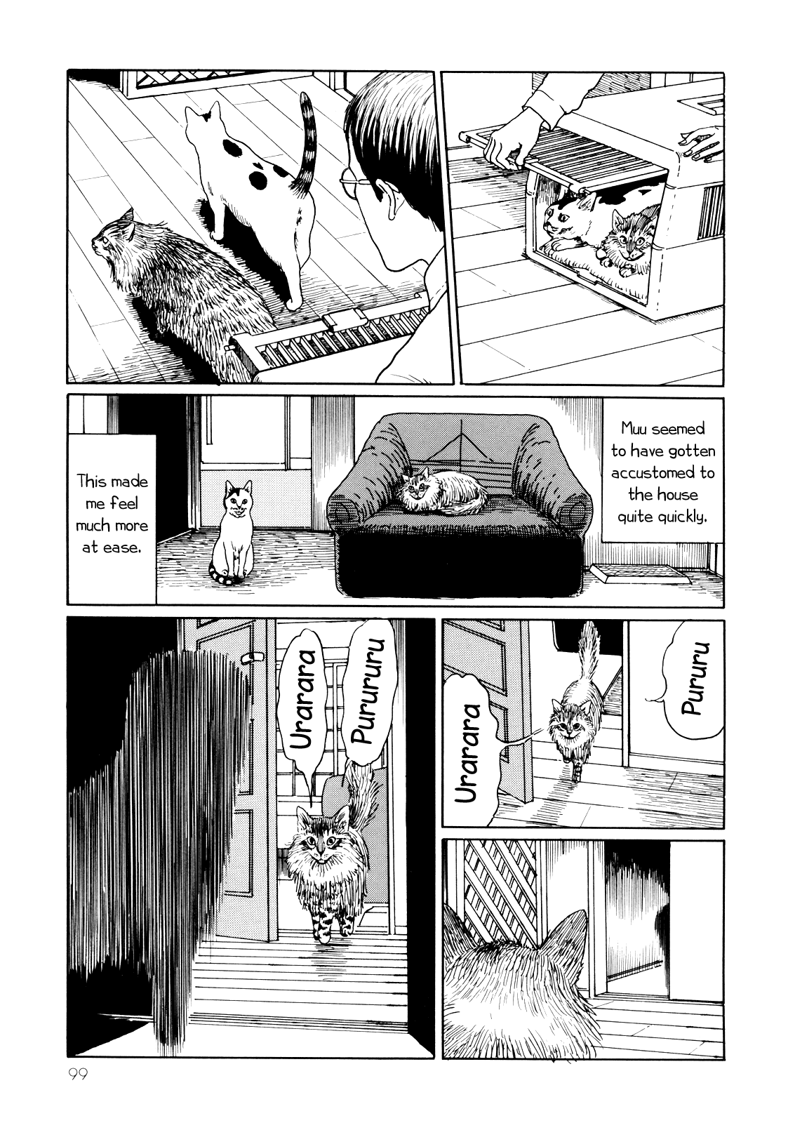 Itou Junji no Neko Nikki: Yon & Mu Chapter 9 page 9 - Chapter 9: Unidentified Creature