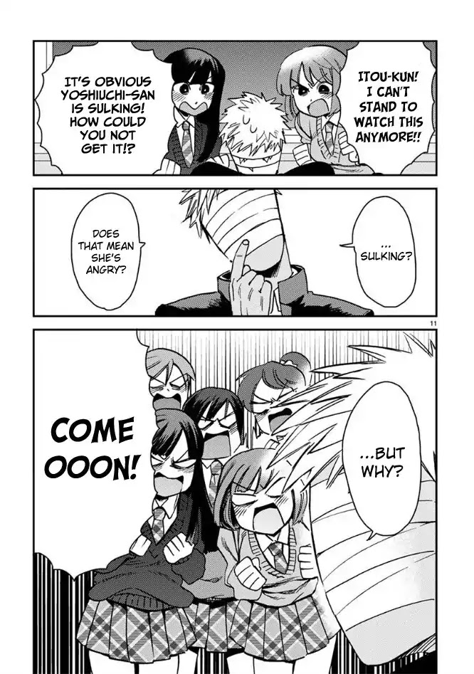 Itou-kun wa Koi wo Shiranai. Chapter 3 page 11 - Chapter 3: Itou-kun doesn't know how to make up.