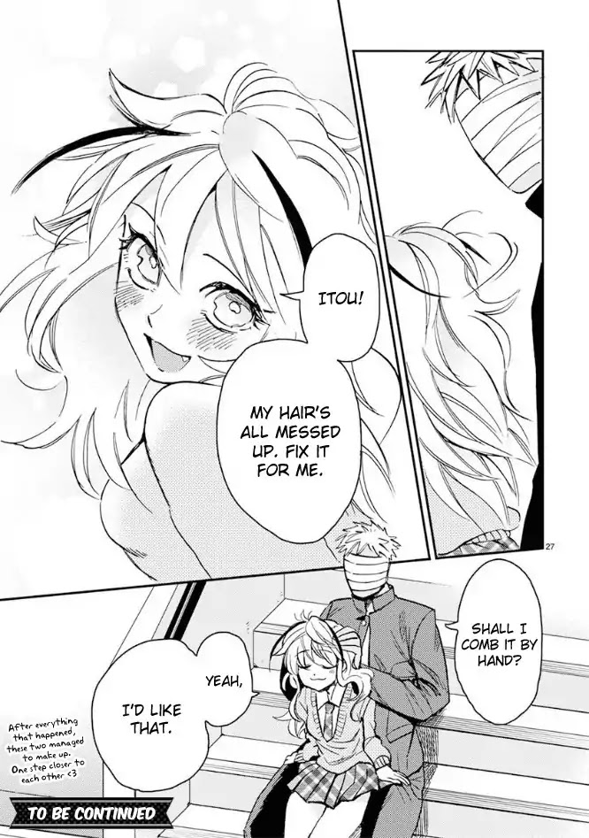 Itou-kun wa Koi wo Shiranai. Chapter 3 page 27 - Chapter 3: Itou-kun doesn't know how to make up.