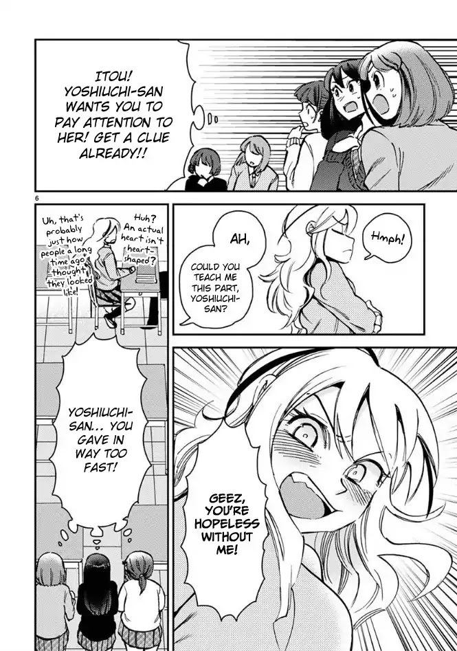 Itou-kun wa Koi wo Shiranai. Chapter 3 page 6 - Chapter 3: Itou-kun doesn't know how to make up.